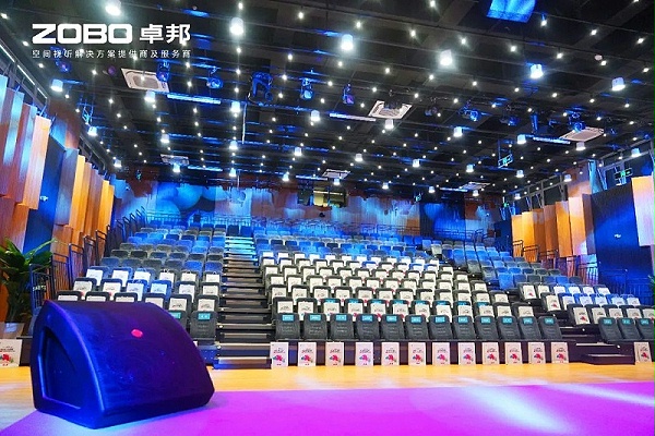 文体场馆案例丨ZOBO卓邦携PRS音响为方庄文化艺术提供空间视听解决方案及服务