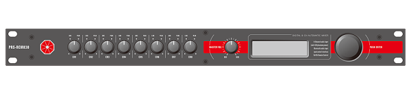 意大利PRS RC系统管理器 RCM830 数字混音器 反馈抑制器 意大利PRS RC系统管理器 RCM830 数字混音器 反馈抑制器