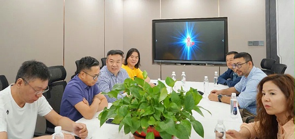 6走访会员企业活动丨ZOBO卓邦董事长张新峰以北京声光视讯行业协会会长身份走访会员企业