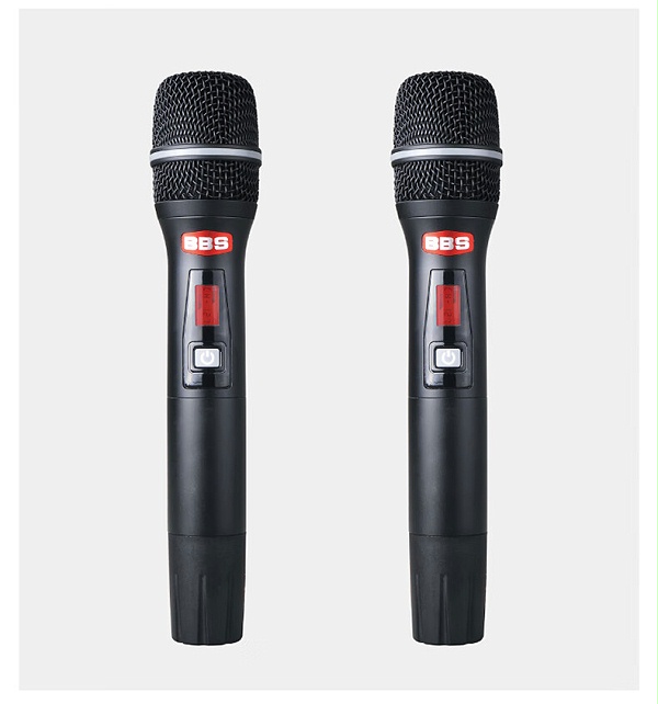 BBS娱乐话筒 HP-1 一拖二无线话筒 无线麦克风 真分集话筒 舞台演出会议婚庆主持7