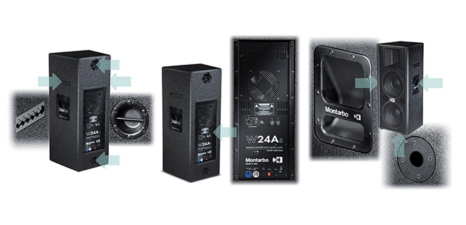Montarbo蒙特宝音箱 W系列 W24AS音箱 Montarbo蒙特宝音箱 W系列 W24AS音箱